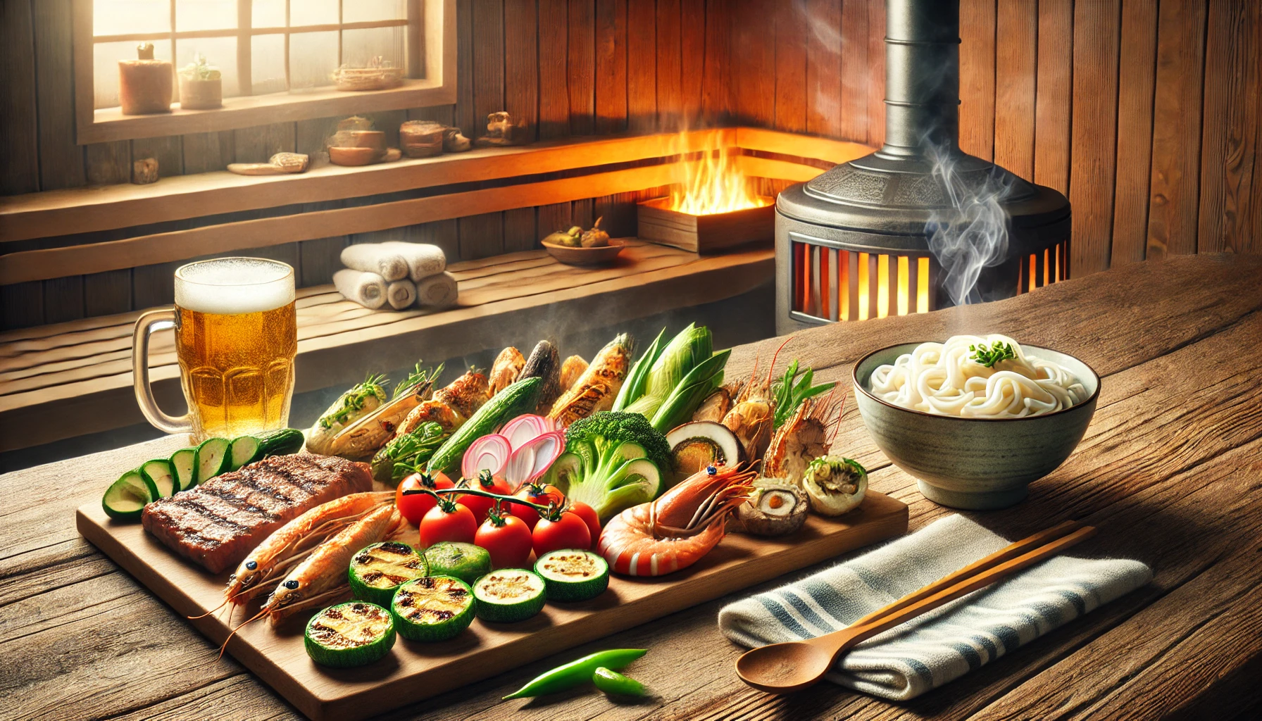 サウナ飯とBBQグルメ特集