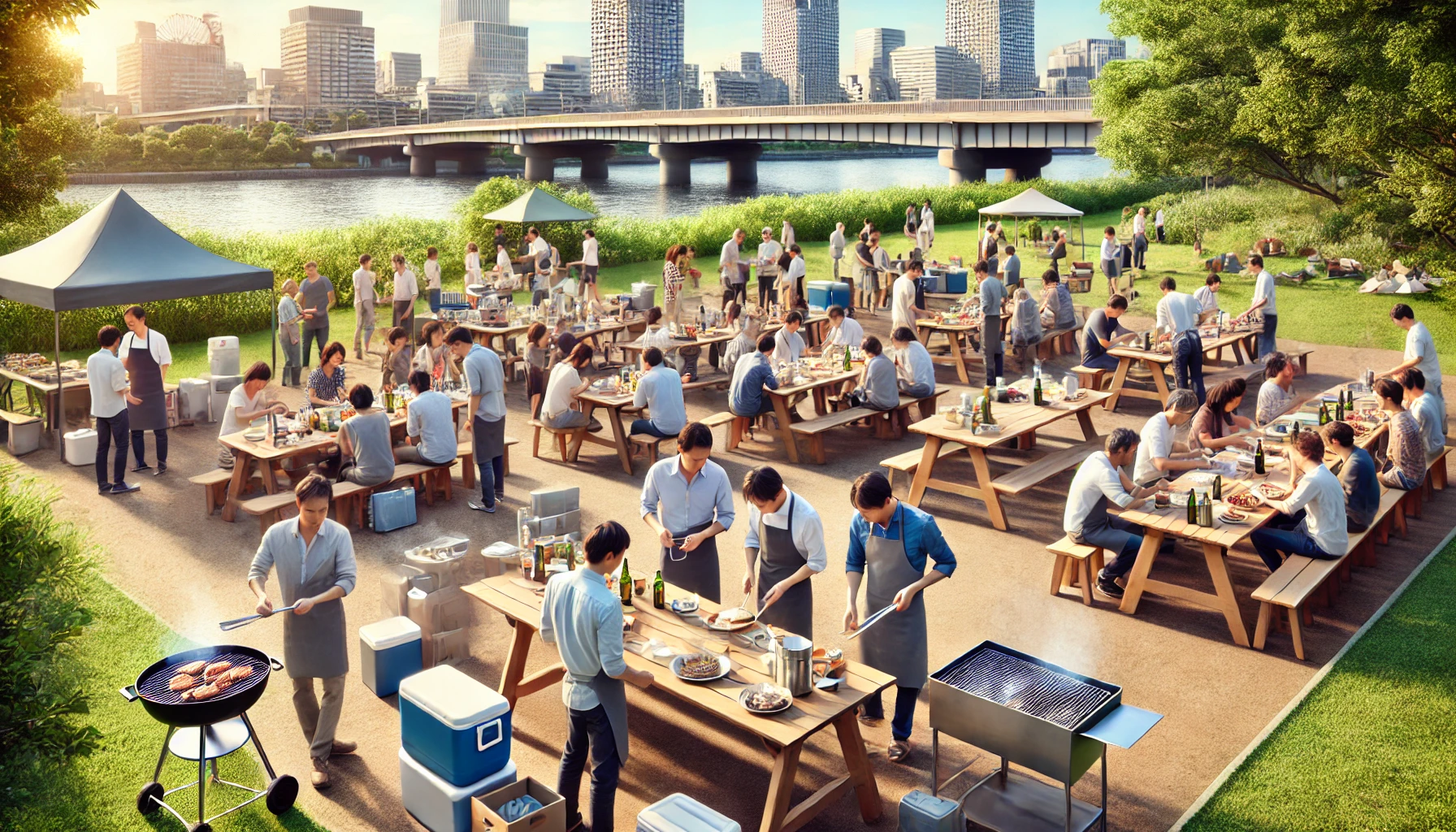 大人数でBBQを東京で成功させるコツ