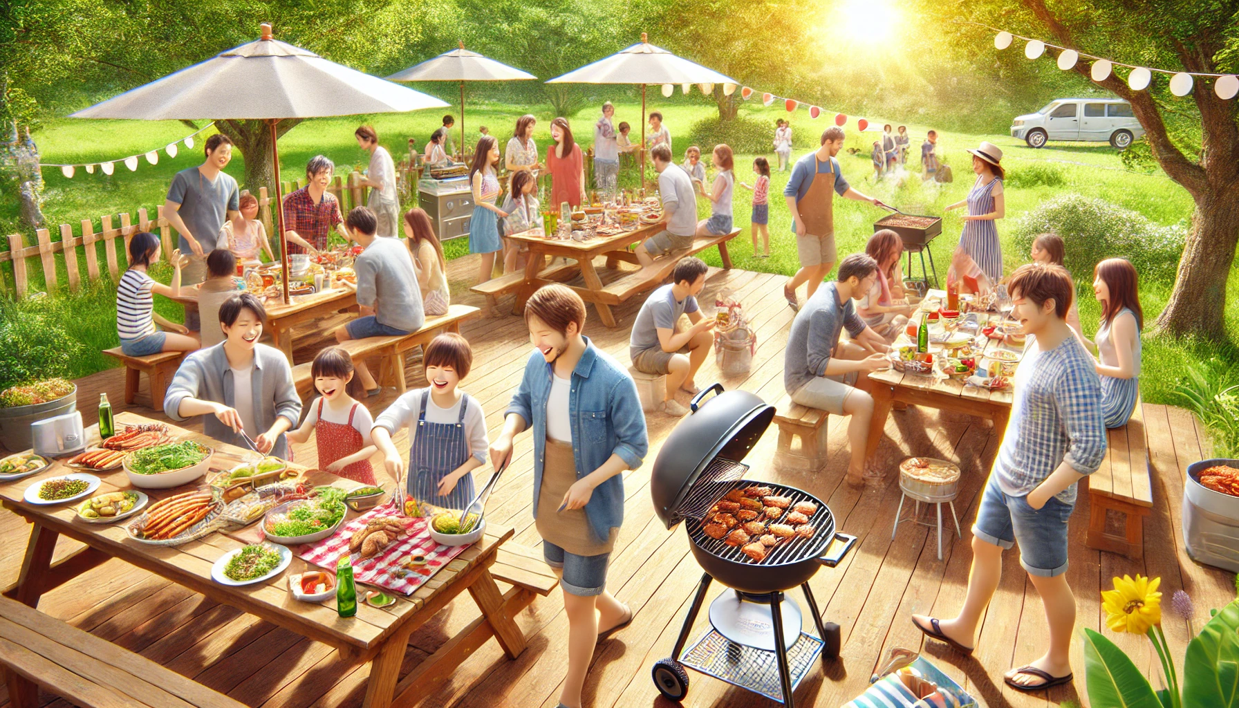 関東でレンタルスペースBBQを満喫