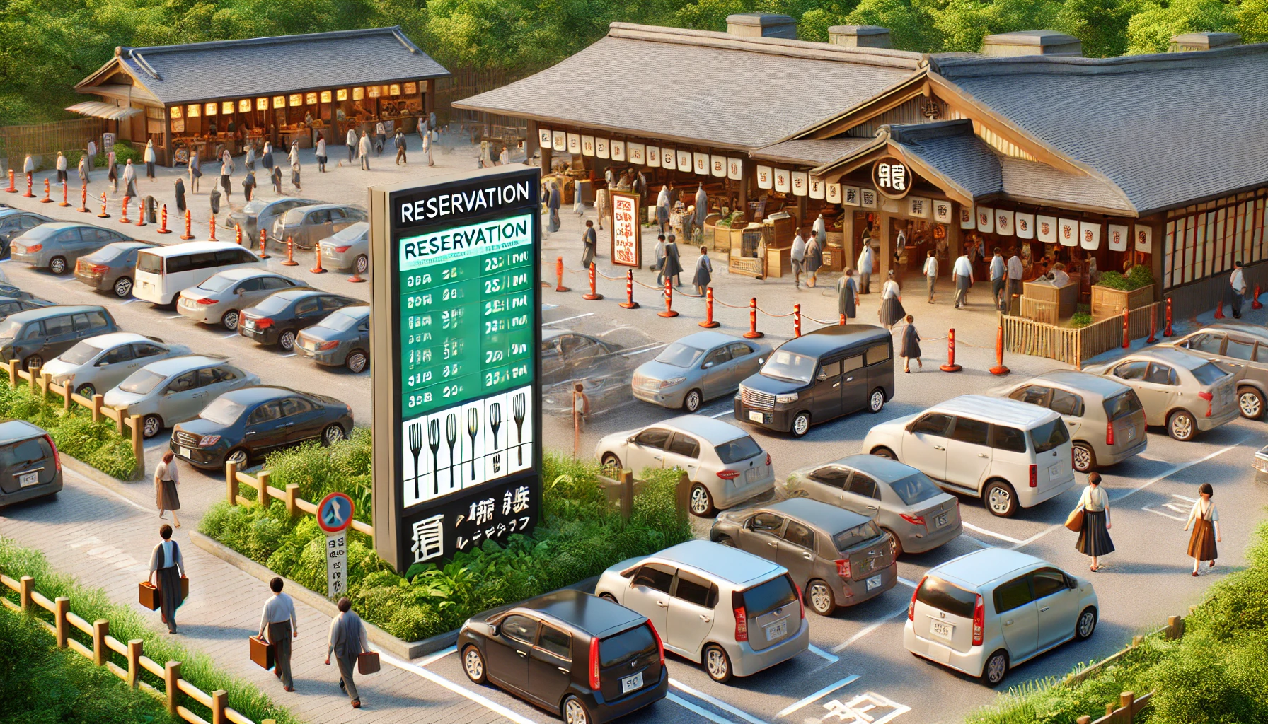 予約方法・混雑時期・駐車場情報