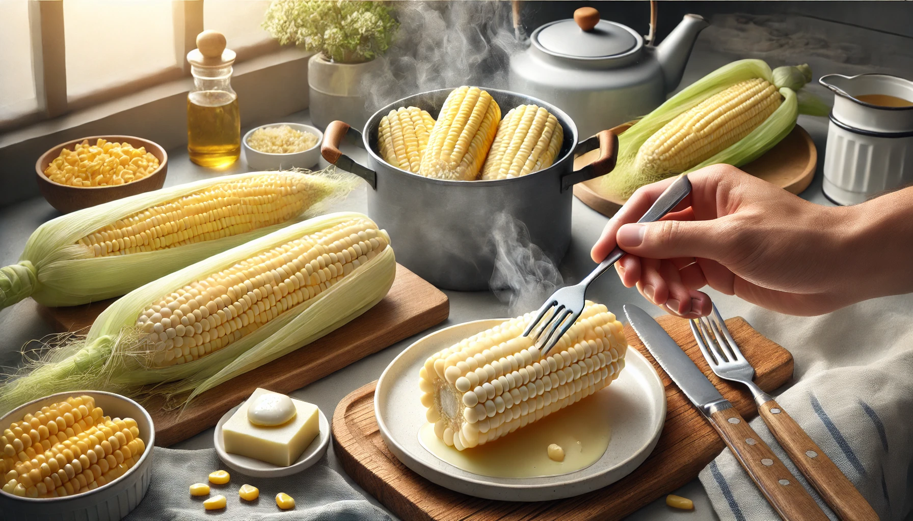 白いとうもろこしの食べ方のポイントまとめ
