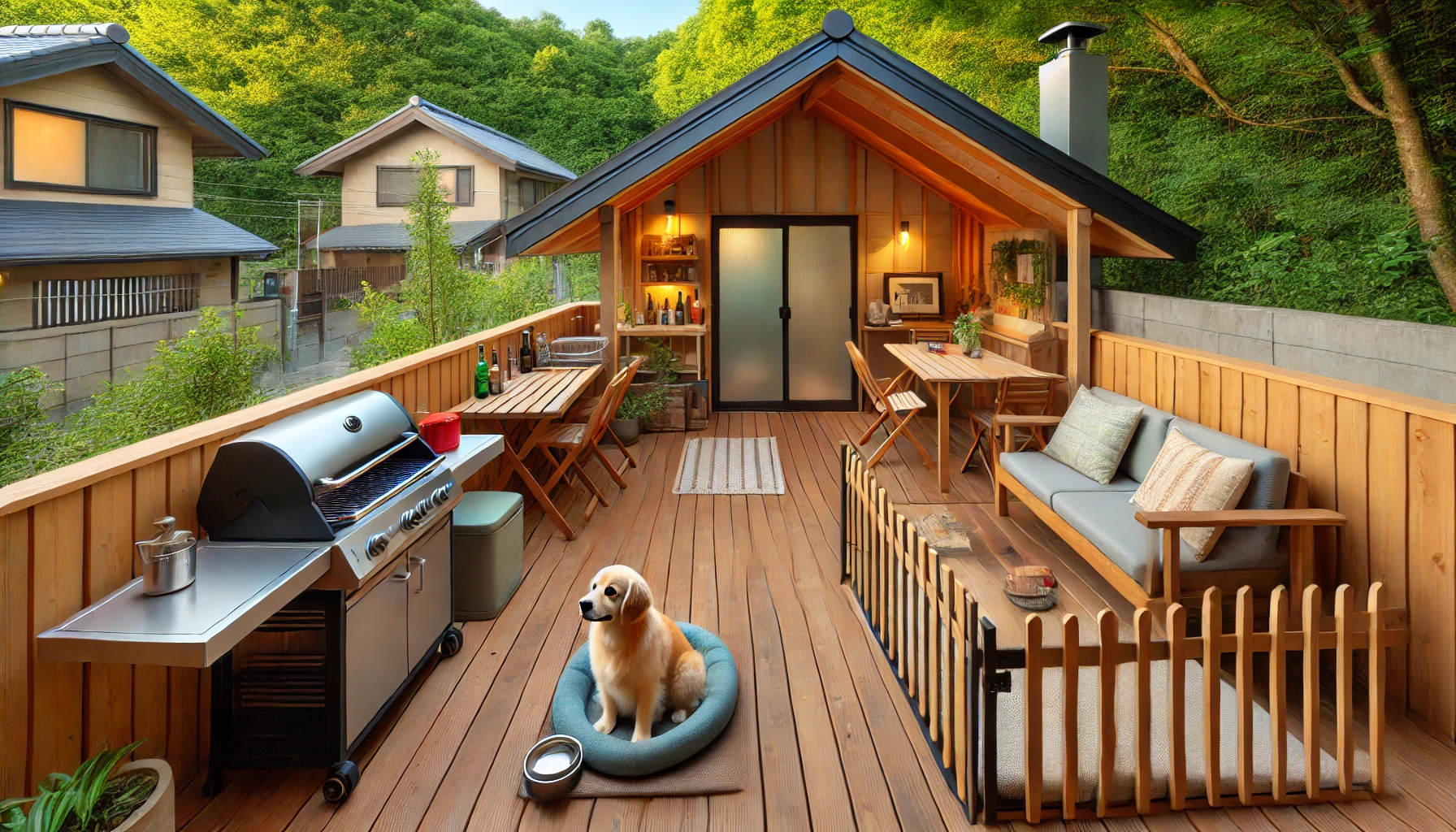 ペット可のBBQコテージ特集