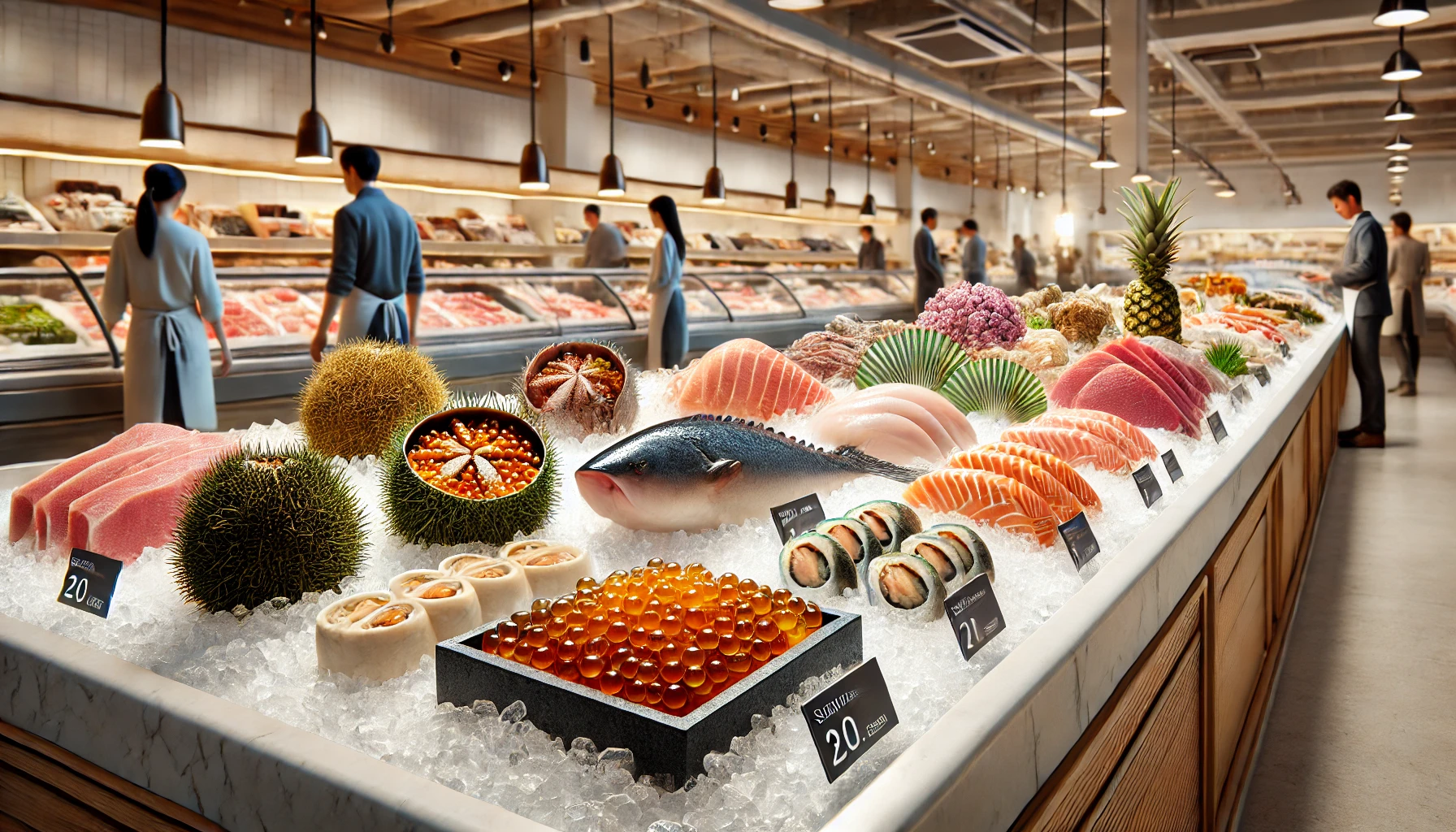 海鮮も揃うおすすめ魚市場
