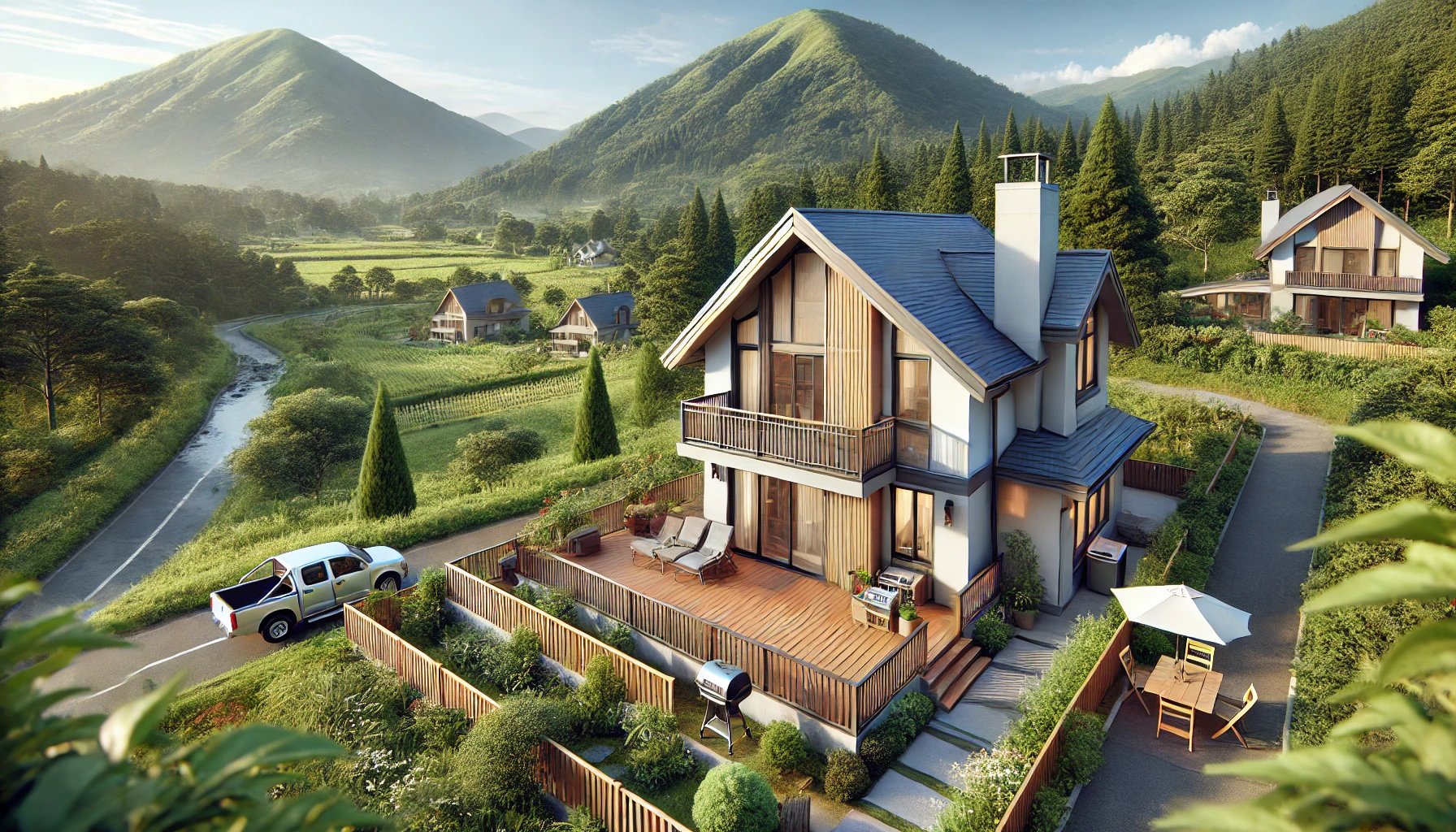 茨城で登山も楽しめるホリデーハウス