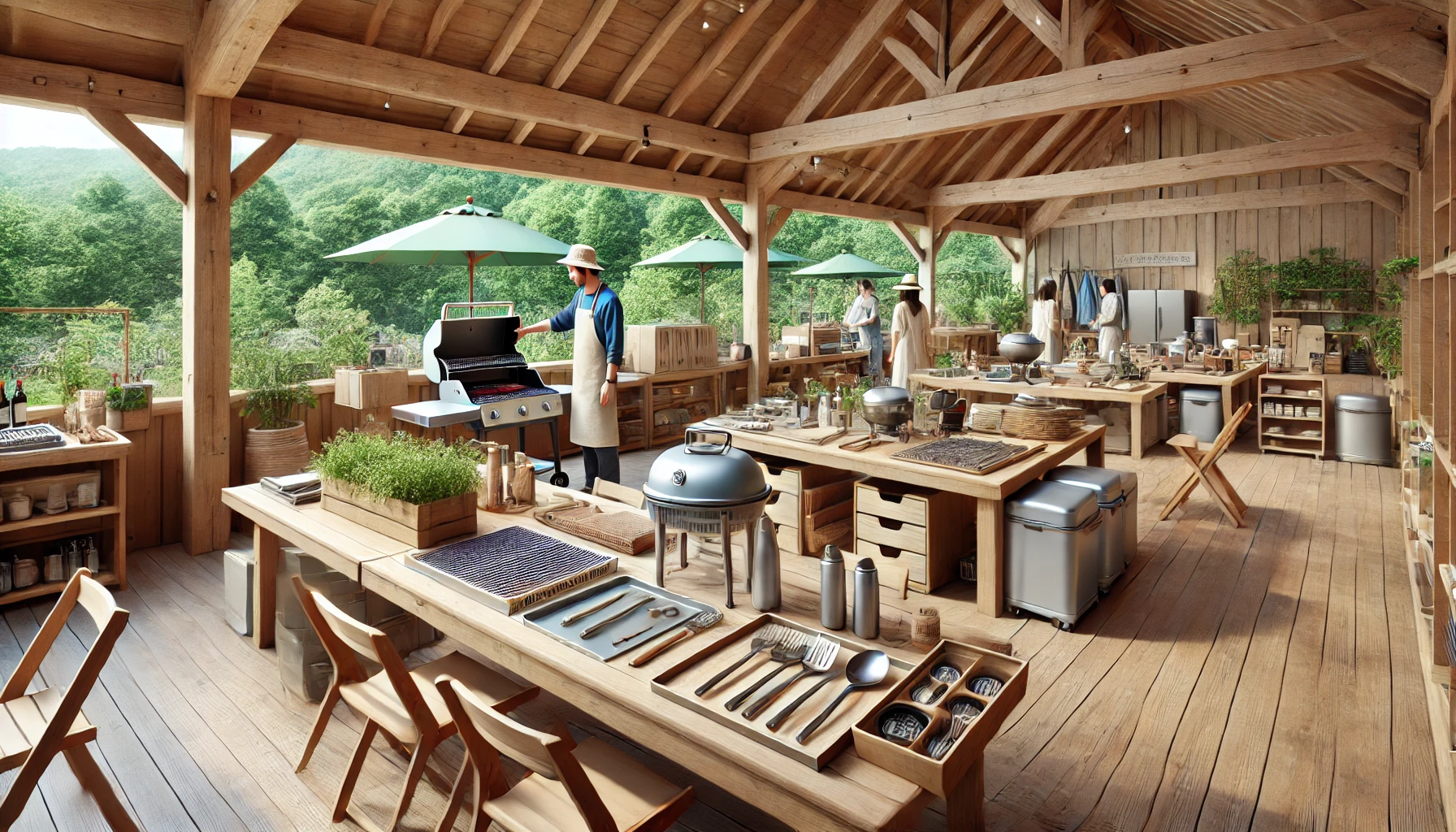 BBQ道具はレンタルが便利
