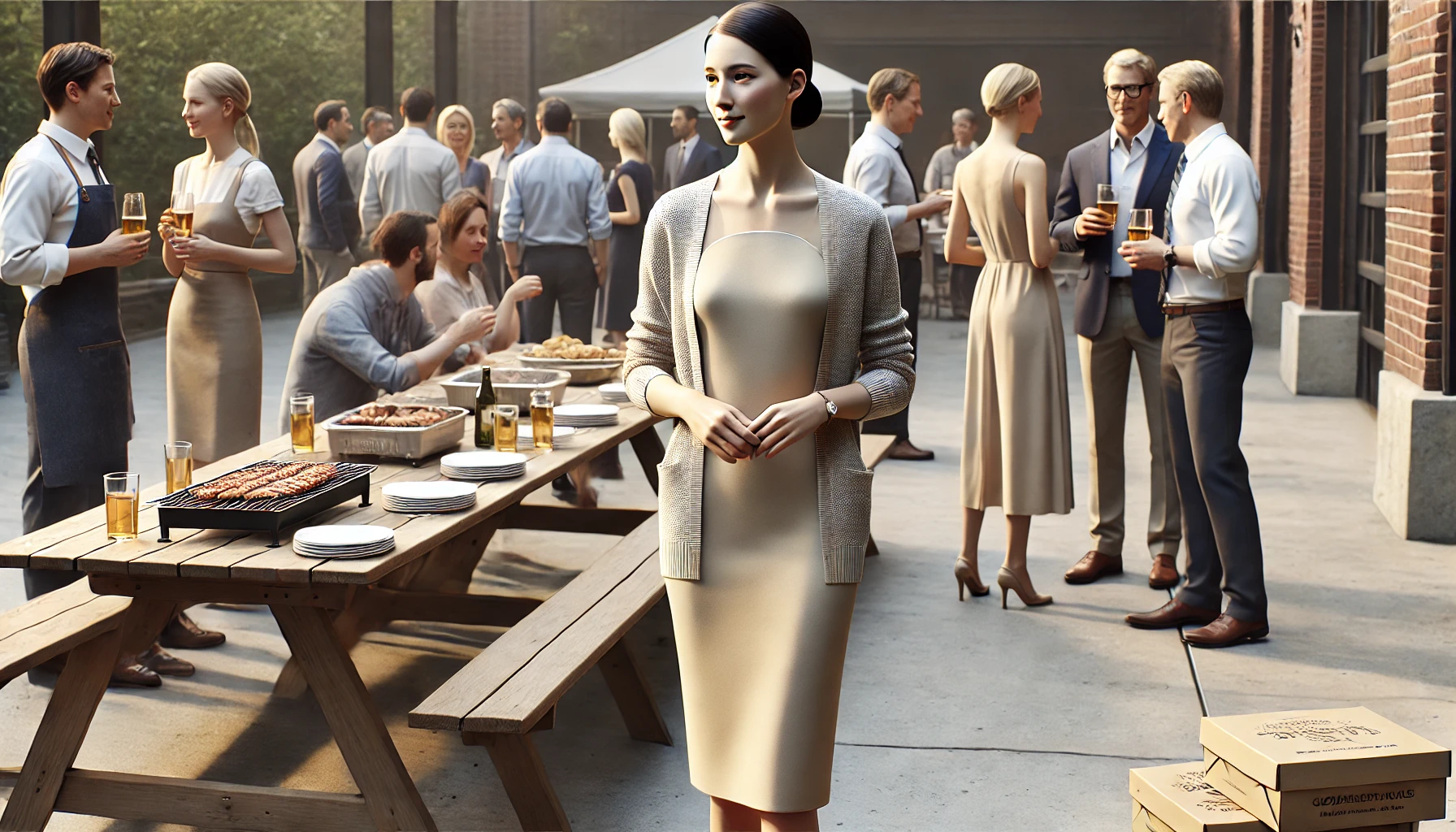 旦那の会社BBQでの妻の服装マナー