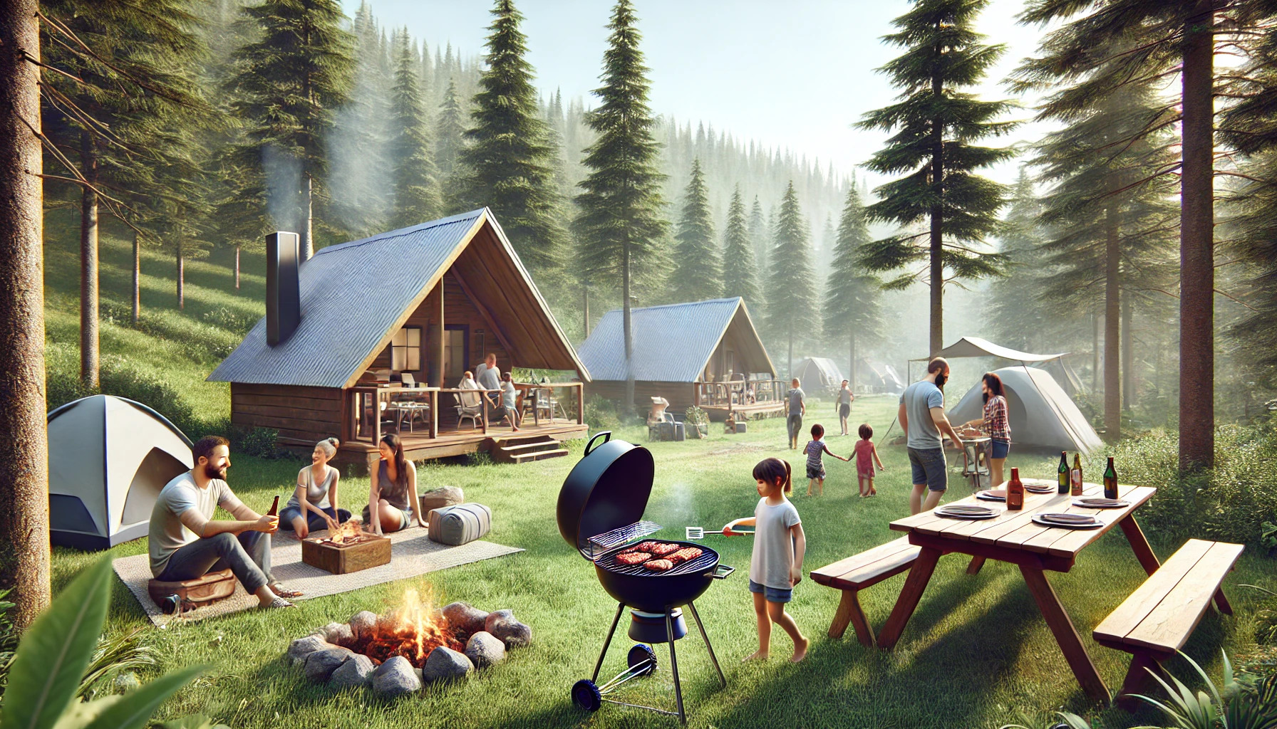 キャンプ場でのBBQもおすすめ