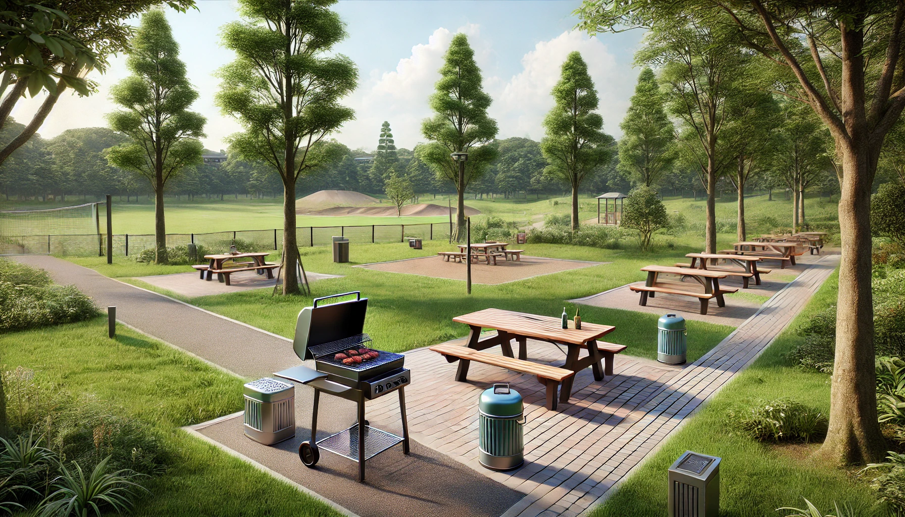 公園で手ぶらBBQができる場所