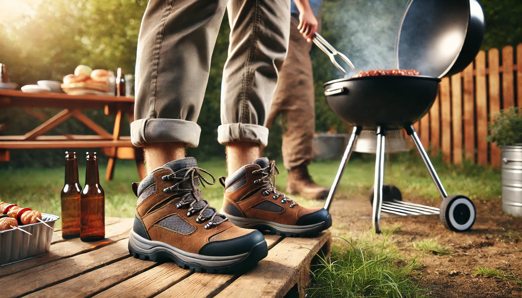 BBQに適した靴の選び方