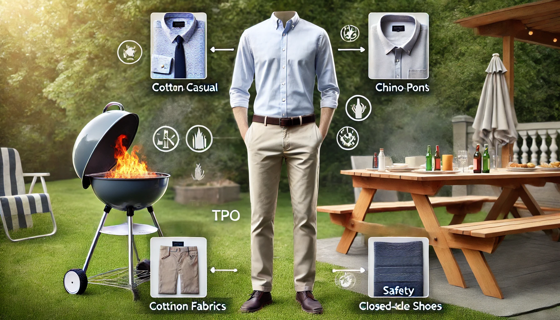 会社のバーベキューで服装は何が正解？TPOと安全性を解説